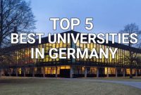 The Best Universities in Germany